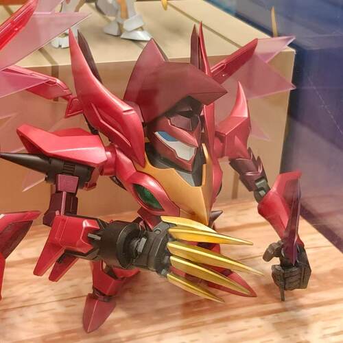 正品万代QMSV MINI CCode Geass 反叛的鲁路修R2高达系列盲盒摆件