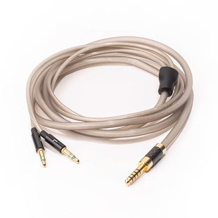 HiFiMAN 4.4mm平衡转3.5mm耳机线Ananda/HE1000se/HE6se单晶铜线