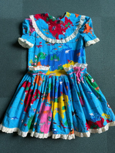 世界动物主题童趣印花儿童vintage from USA(size6-7)