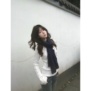 韩系甜辣妹v领麻花毛衣针织衫女秋冬装收腰显瘦气质绝美软糯上衣