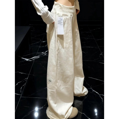 美式慵懒松弛感低腰阔腿休闲裤女