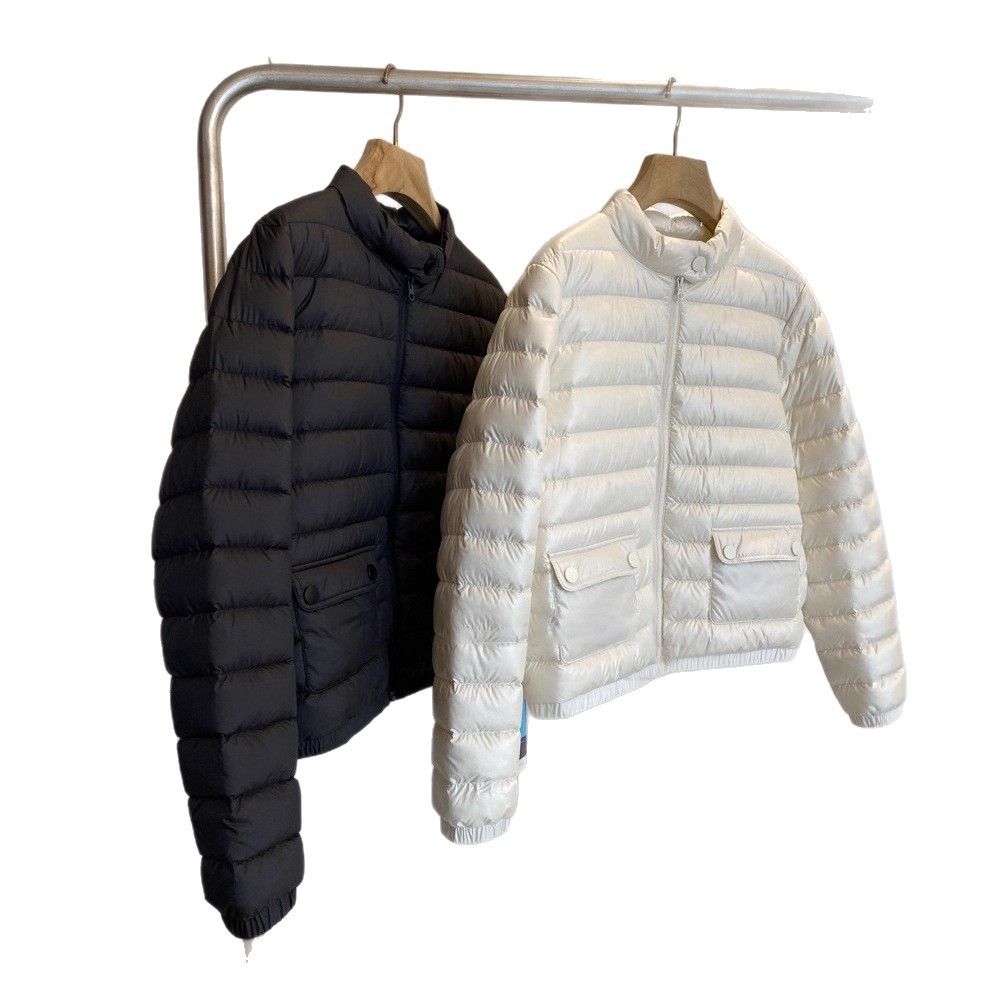 M*家渠道款~可溯源安心三星白鸭绒!!轻便保暖立领排骨羽绒服外套