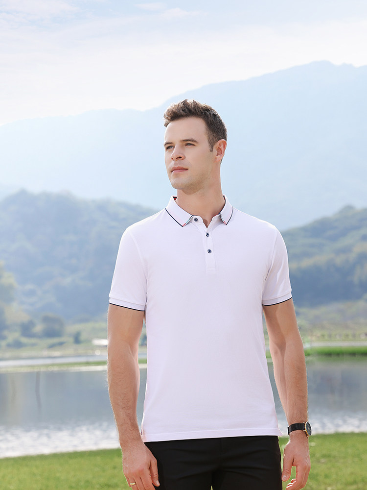 定制polo衫工作服t恤男夏季翻领企业团体短袖工衣订做刺绣印logo