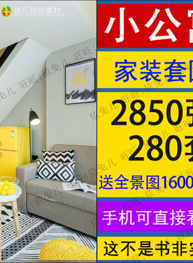 20-30平米单身公寓装修设计效果图小户型室内全屋一居室平层复式