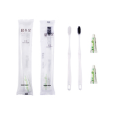 1000支 君不见酒店一次性牙刷 宾馆民宿专用软毛牙具膏 箱