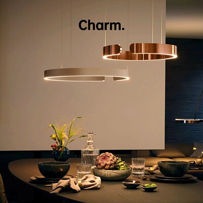 德国设计师款圆形餐桌吊灯