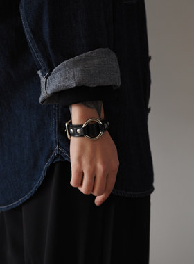 手环定制 暗黑朋克小众风格亚文化puppy束缚K9手链O-Ring刻字印字