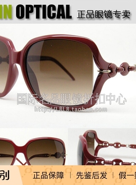 意大利原装进口正品GUCCI太阳眼镜GG-3597/F/S亚洲版海洋锚链墨镜