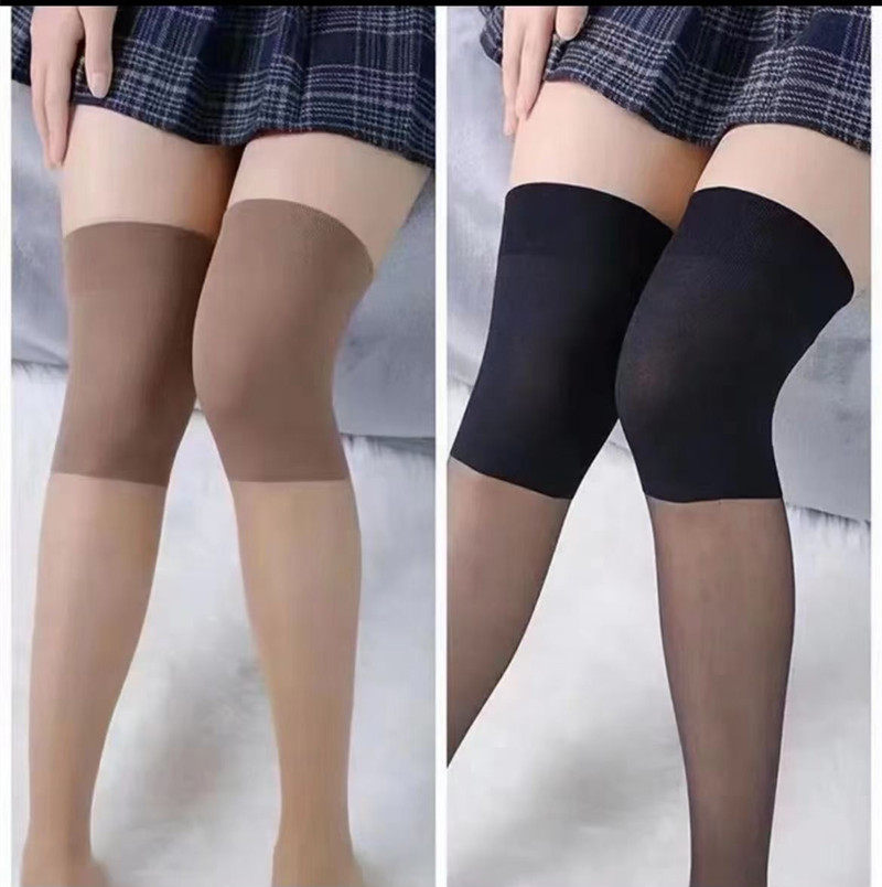 恒耐莎护漆空调袜长筒袜女肤色黑色薄款任意剪丝袜防勾丝光腿神器