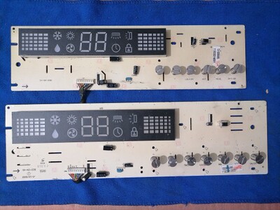 奥克斯柜机空调显示板 SX-N2-D38 SX-51/72N-DJ-CY8C20524-V2