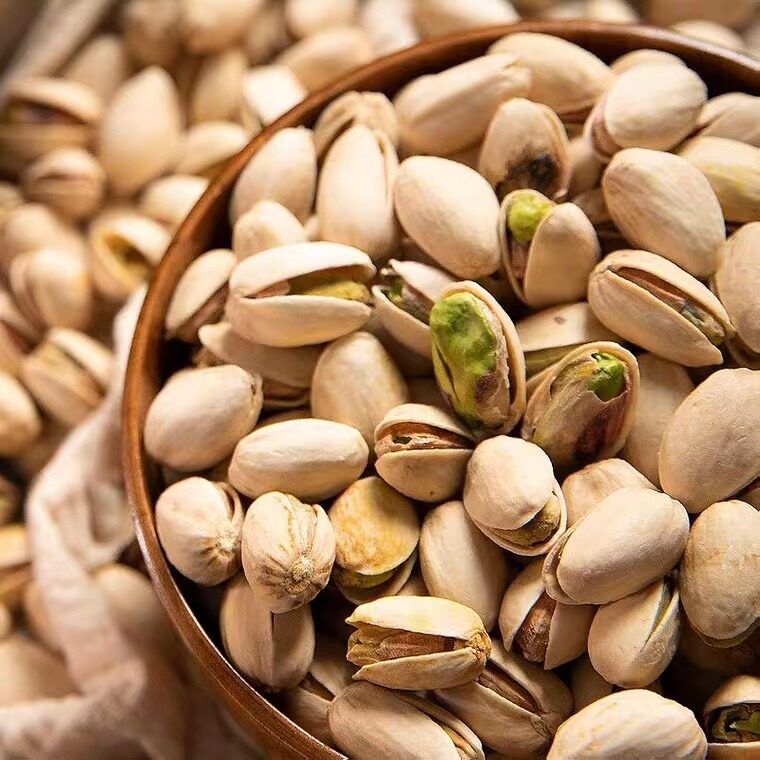 新货原色开心果无漂白大颗粒本色自然开坚果孕妇零食散装囤货