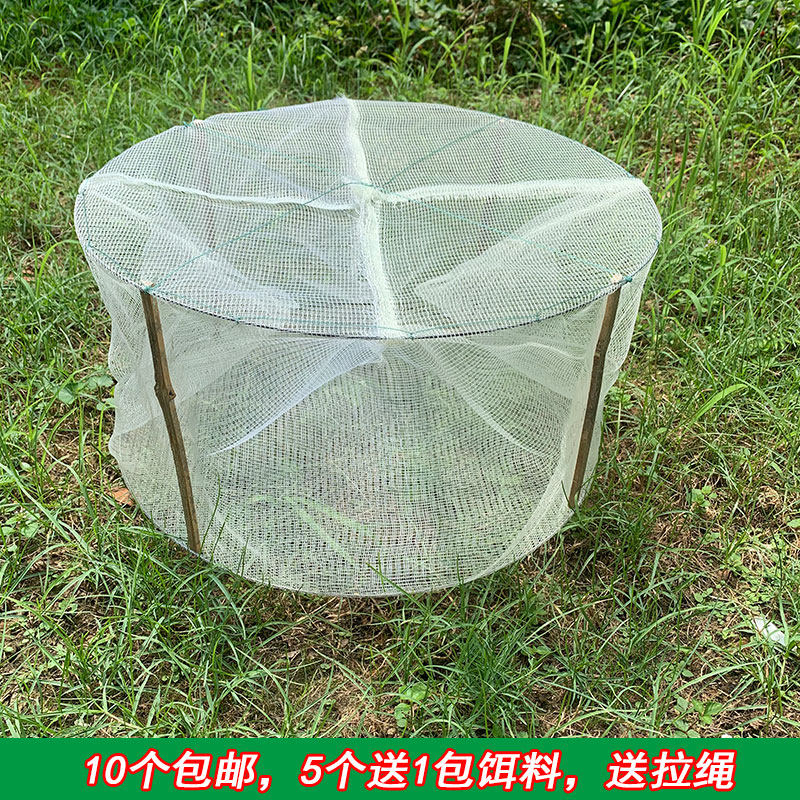 圆形大号大白虾笼虾网捕鱼网渔网鱼笼抓捉捕鱼工具龙虾黄鳝泥鳅网