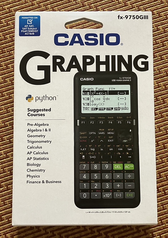 Графический калькулятор Meike Casio fx-9750GIII/9860GIII Экзамен SAT/AP Python