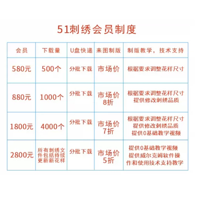 绣花制版打版威尔克姆培训教学视频绣花机销售绣花打版打样大货拍