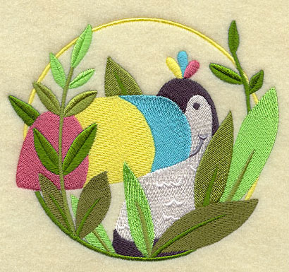 小鹦鹉绣花文件下载 小鹦鹉电脑绣花刺绣diy文件 动物绣花卡带