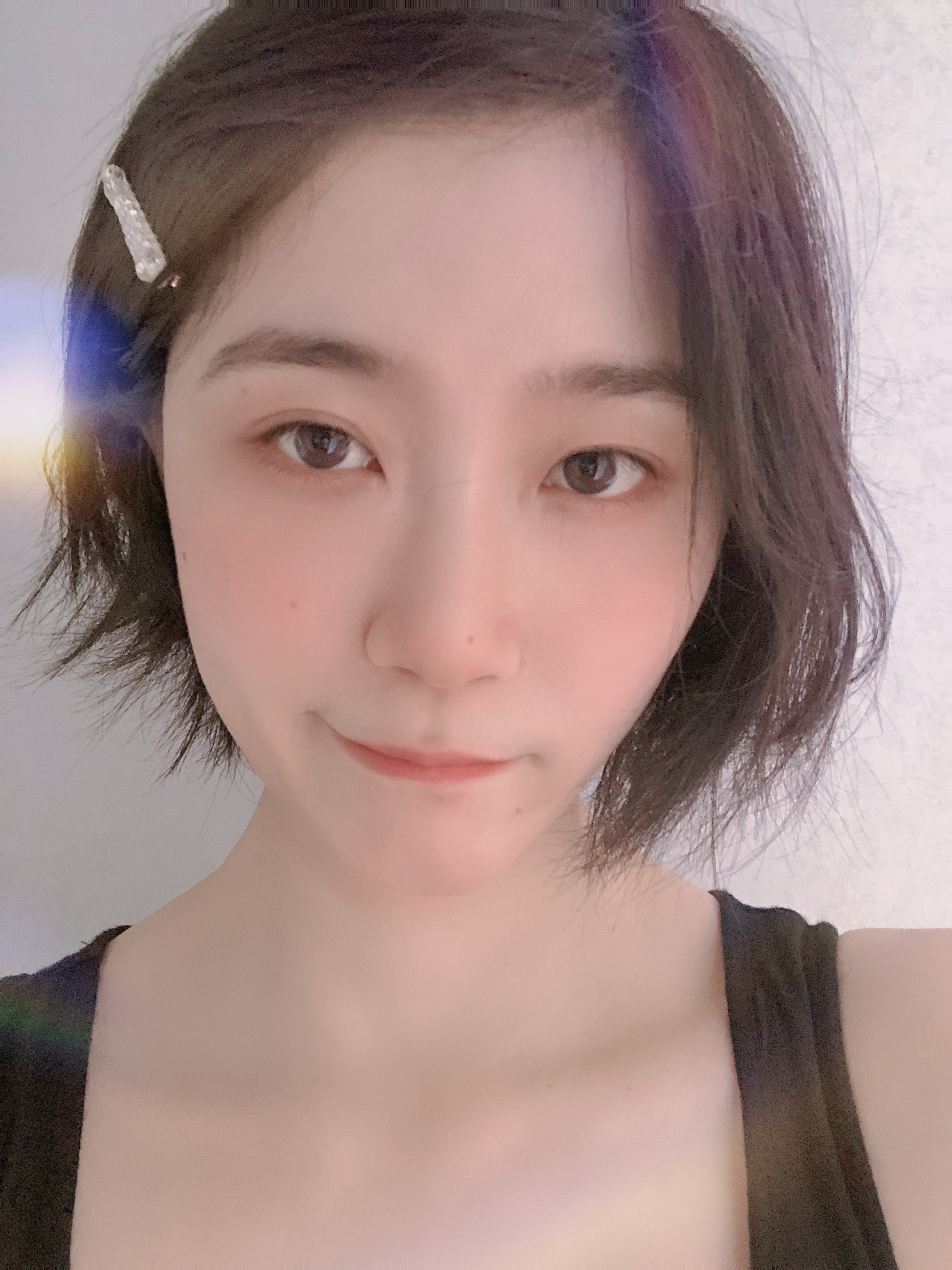 高档钻后脑勺侧边刘海抓发饰女可爱日系横简约小号水晶发夹一字夹