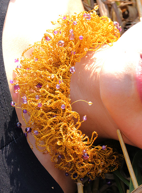 时尚个性风原创手工孤品锁骨链