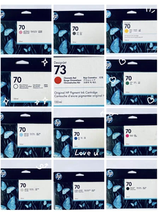 红色 Z3200绘图仪 CD951A墨盒 惠普 130ML毫升 原装 HP73墨盒