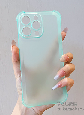 冰雾绿色适用iQOOz10turboPro手机壳Z9X软硅胶13/12Pro四角防摔Neo10/9/8/7se肤感U1X全包U3X新款冰淇淋色系1