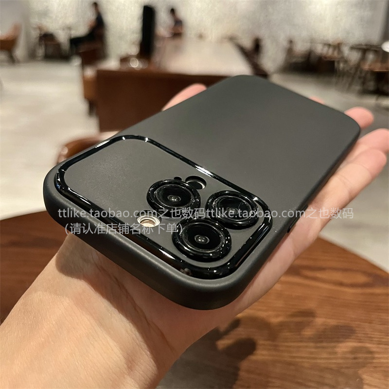 黑白色大视窗适用vivoT2X手机壳Y51S软Z5i薄u3x潮牌Y33SE防摔y52t直边y53t全包y35M精孔Y31S保护套Y15磨砂Y12