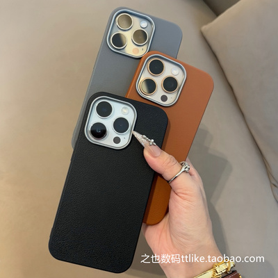 高级感仿真皮纹S25plus适用三星GalaxyS24+手机壳S23Ultra软壳S22fe防滑S20+磨砂NOTE20ultraA55/a54/a53/A72