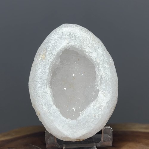 摩洛哥白水晶洞晶簇水晶聚宝盆