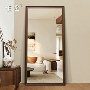 北欧穿衣镜全身镜子壁挂家用卧室落地镜贴墙服装 店ins立体试衣镜