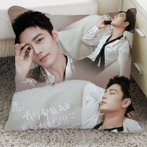 肖战沙发抱枕女生睡觉专用图片双面制作明星同款周边等身靠枕长枕