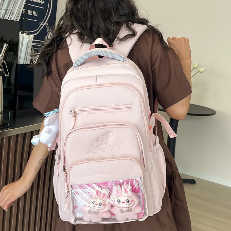 日系透明学院吧唧大容量高颜值