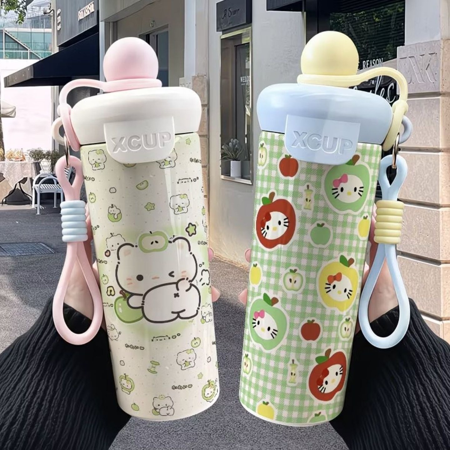 创意凯蒂猫可爱不锈钢浮