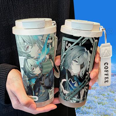 那刻夏保温杯女生高颜值双饮