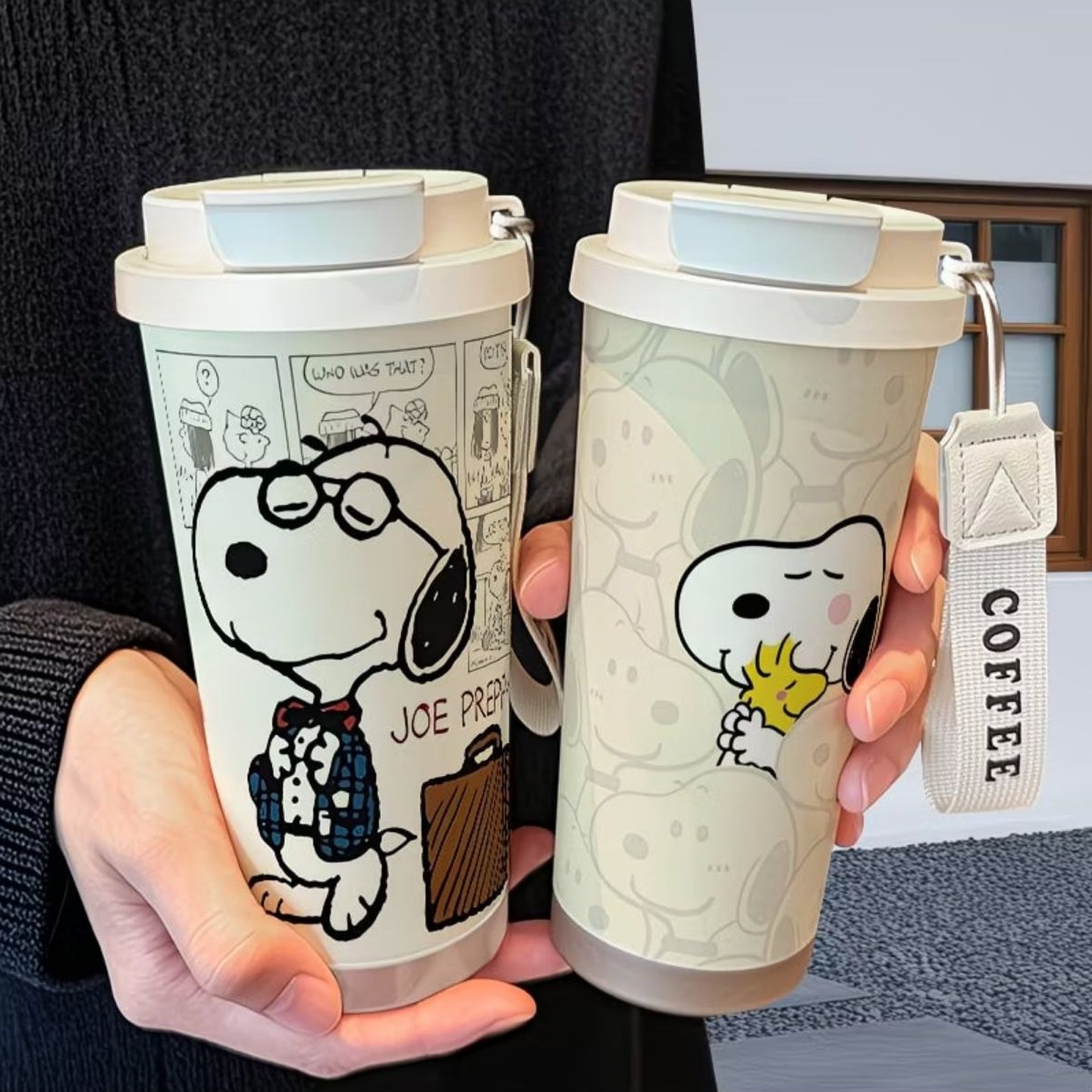 史努比可爱卡通周边保温