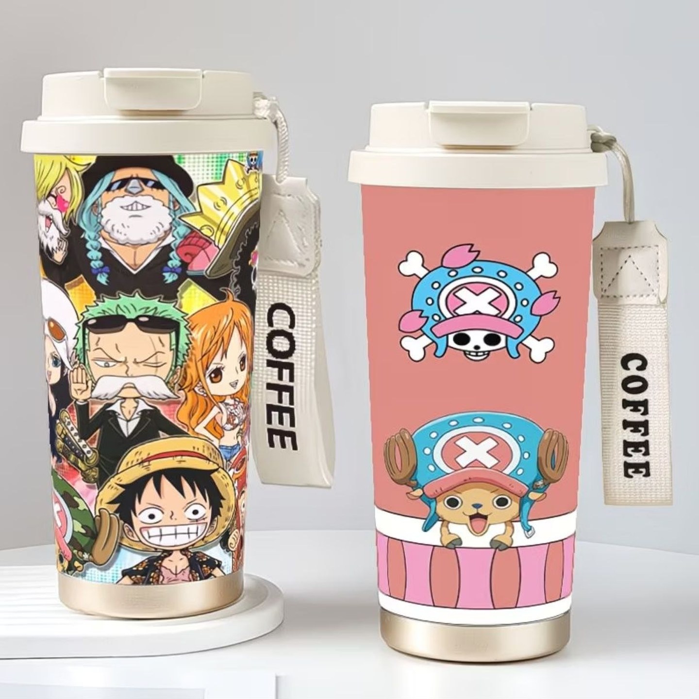 漫画保温保冷316不锈钢杯