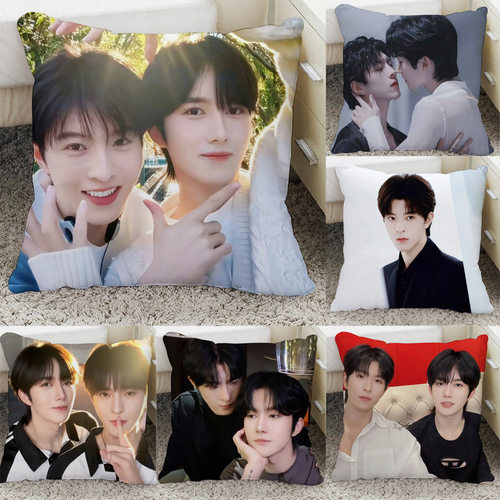 黄星邱鼎杰沙发抱枕女生睡觉专用双面照片制作枕头垂涎周边星有千