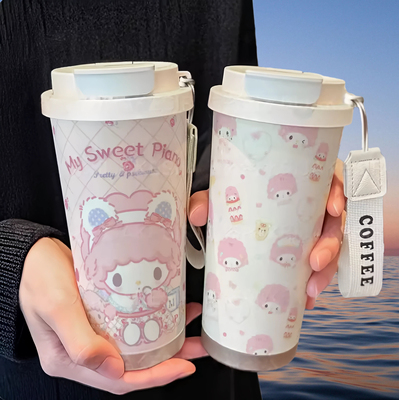 piano小羊儿童水杯女生高