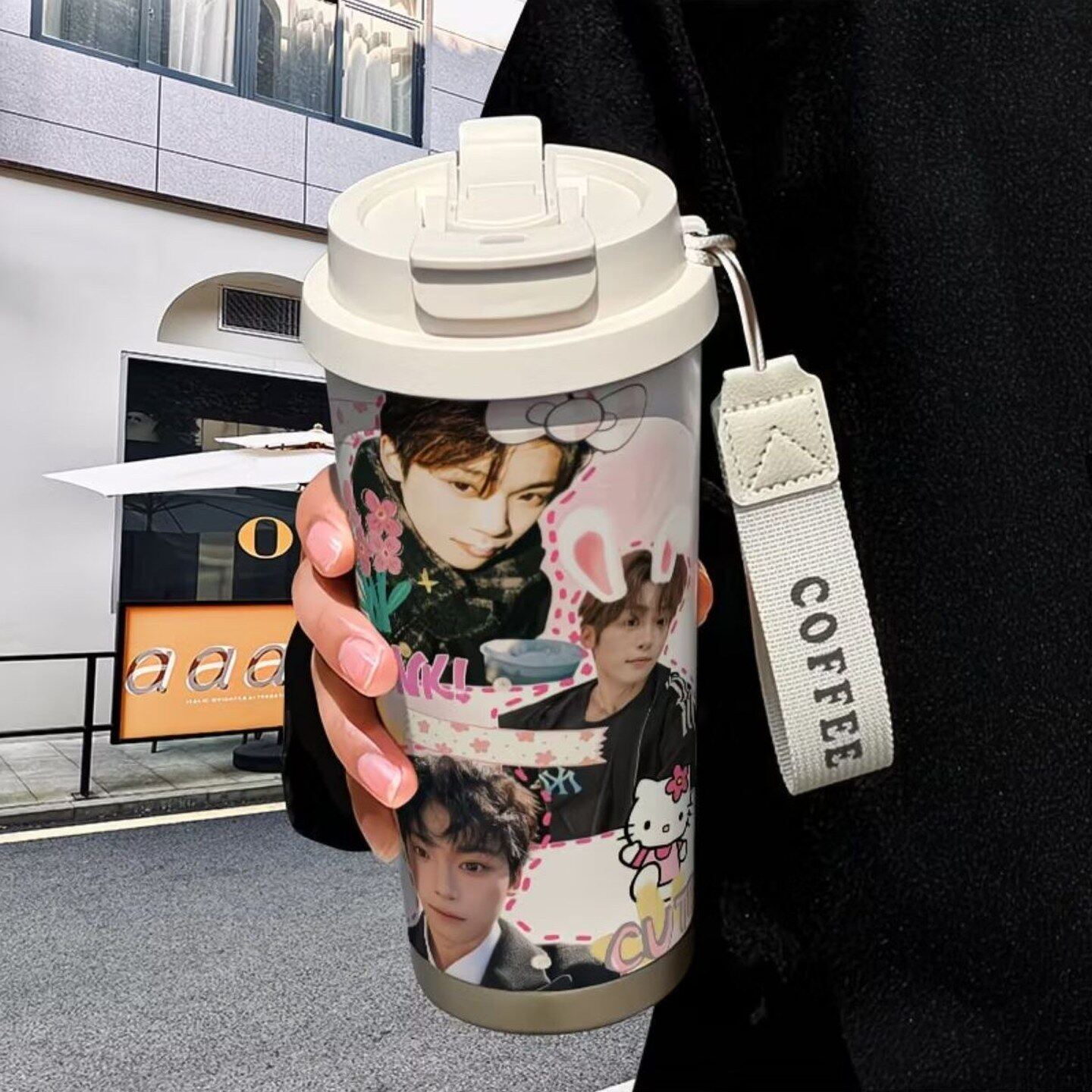 逆爱梓渝可爱创意保温杯