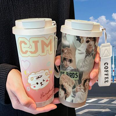 四代陈浚铭可爱保温杯男款女士