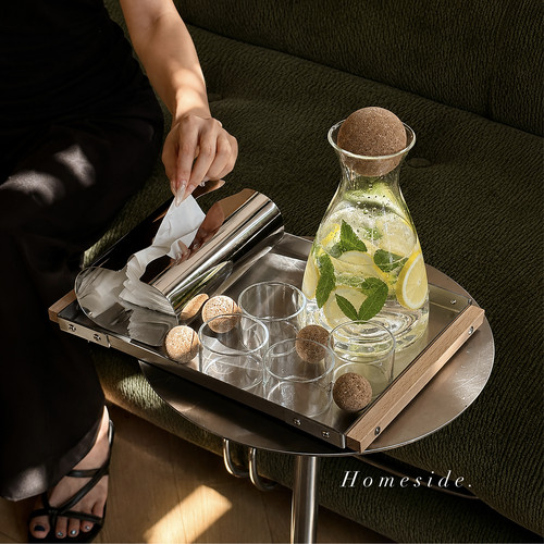 Homeside软木球耐热玻璃水具套装
