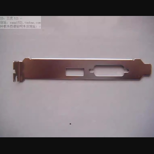 DELL挡板DVI显卡HDMI挡片PCI半高DP全高Q600 Q400 HD7450 R5 240