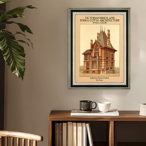 欧洲建筑风貌客厅装饰画玄关挂画