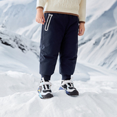 三防男童女童弯刀裤 冬季 2025新款 巴拉巴拉balaOne宝宝羽绒裤 长裤