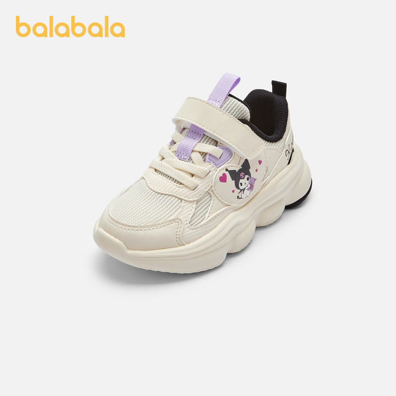 【三丽鸥IP】巴拉巴拉女童运动鞋秋季2025新款透气网布鞋儿童鞋子,童鞋/婴儿鞋/亲子鞋,运动鞋,淘宝优惠券,粉丝福利购,淘宝优惠卷