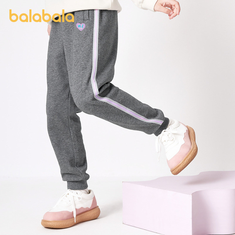 巴拉巴拉童装女童裤子2025冬装新款中大童加绒长裤保暖儿童运动裤,童装/婴儿装/亲子装,裤子,淘宝优惠券,粉丝福利购,淘宝优惠卷