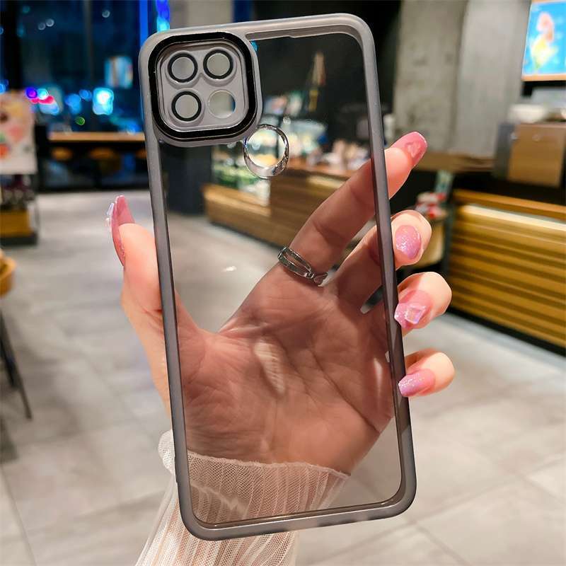 适用 Realme C21手机壳 Realme C21Y手机套Realme C25Y C15 C12 C25 C25S镜头膜保护套Case