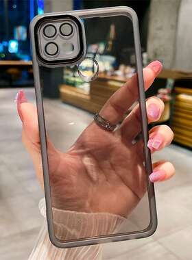 适用 Realme C21手机壳 Realme C21Y手机套Realme C25Y C15 C12 C25 C25S镜头膜保护套Case