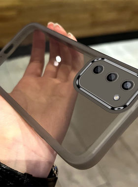 适用 Samsung Galaxy A03S手机壳三星A02S手机套Galaxy M02S F02S a03s a02s镜头膜软保护壳Case