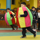 多彩企鹅儿童感统训练器材幼儿园户外玩具体育活动运动会游戏道具