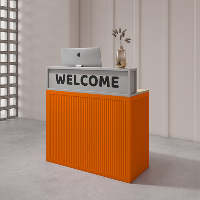 美容院前台迎宾台接待台店铺小型吧台咨客台服装餐饮店收银台柜台