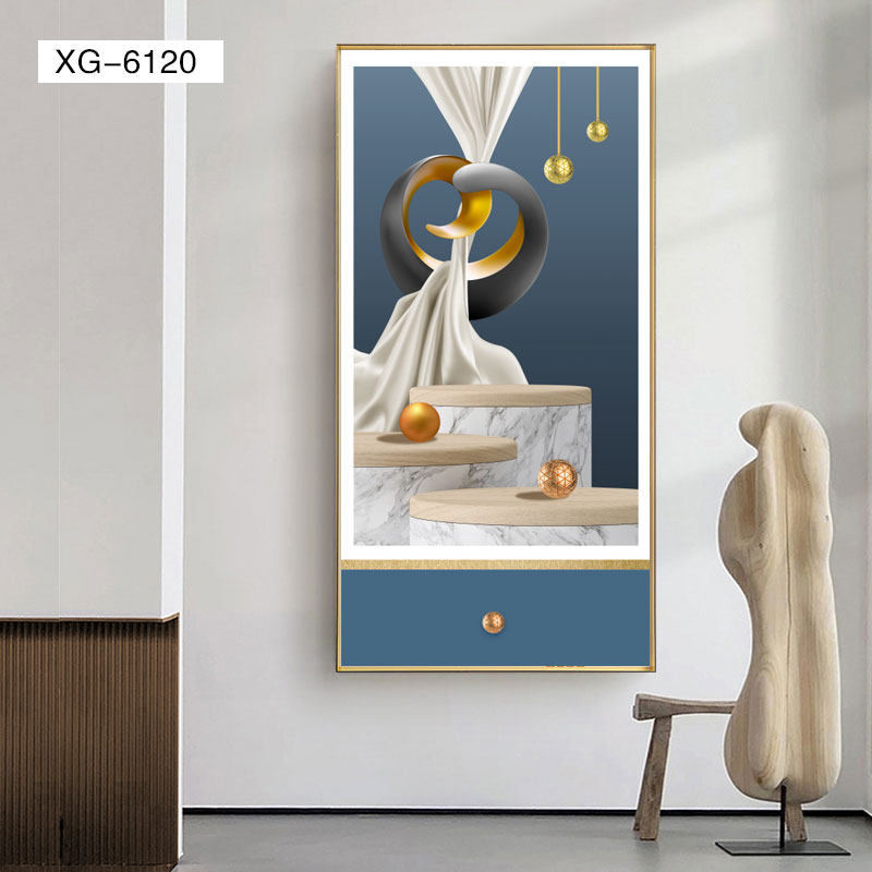 玄关过道装饰画简约传统客厅沙发现代装饰画