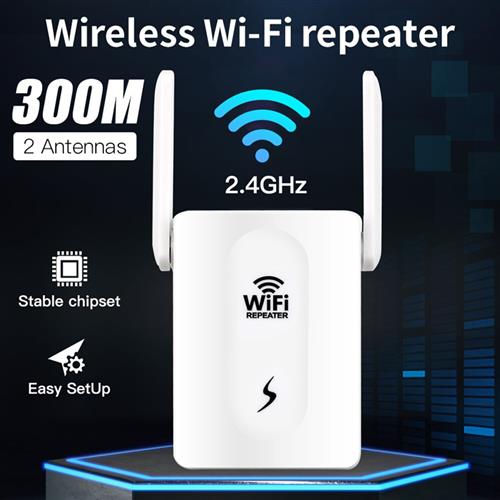 300Mbps WiFi Repeater Extender Amplifier WiFi Booster Wi Fi